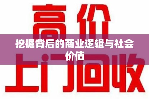 六安挖掘背后的商业逻辑与社会价值