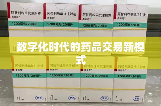 六安数字化时代的药品交易新模式