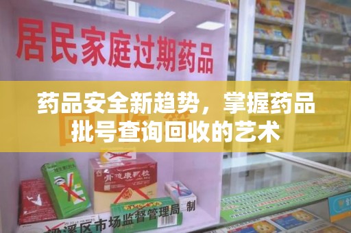 六安药品安全新趋势，掌握药品批号查询回收的艺术