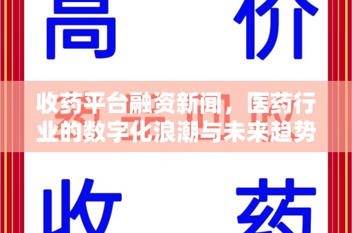 六安收药平台融资新闻，医药行业的数字化浪潮与未来趋势